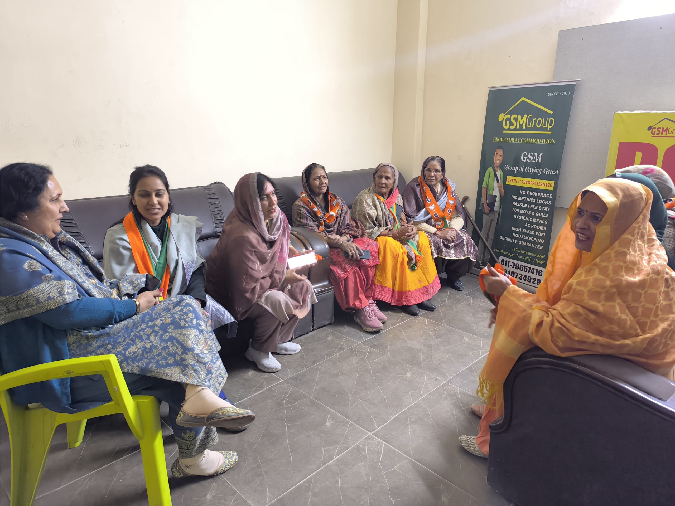 Addressed a Nukkad Sabha at Gurudwara Road, Kotla Mubarakpur Mandal - Post Image