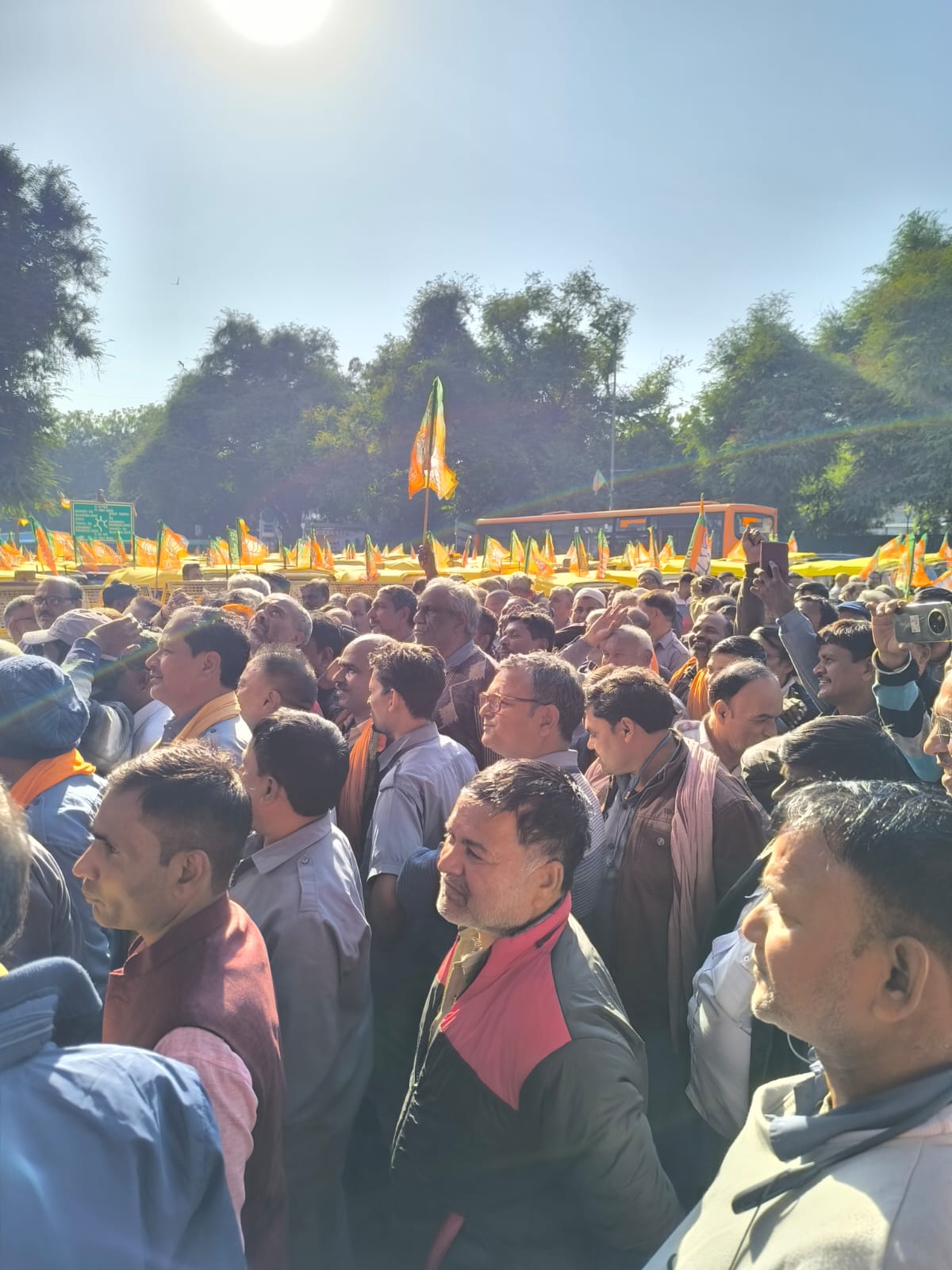 Auto Drivers Rally Against AAP’s Misgovernance - Post Image