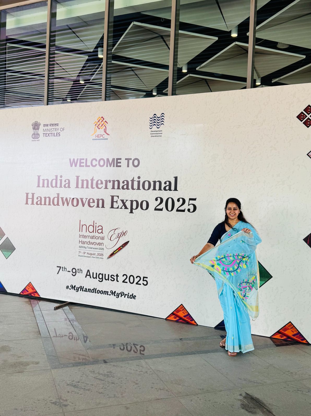 Participation in National Handloom Day Exhibition - Post Image