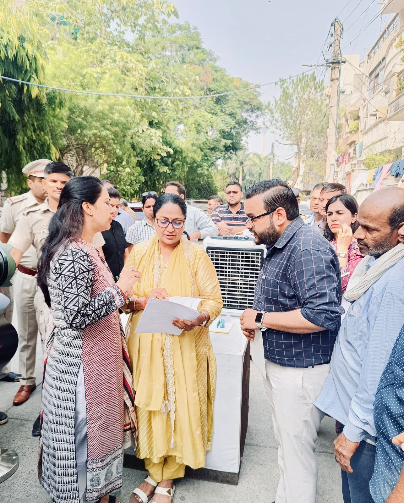 On-Ground Interaction with Hon’ble Chief Minister Shrimati Rekha Gupta ji - Post Image