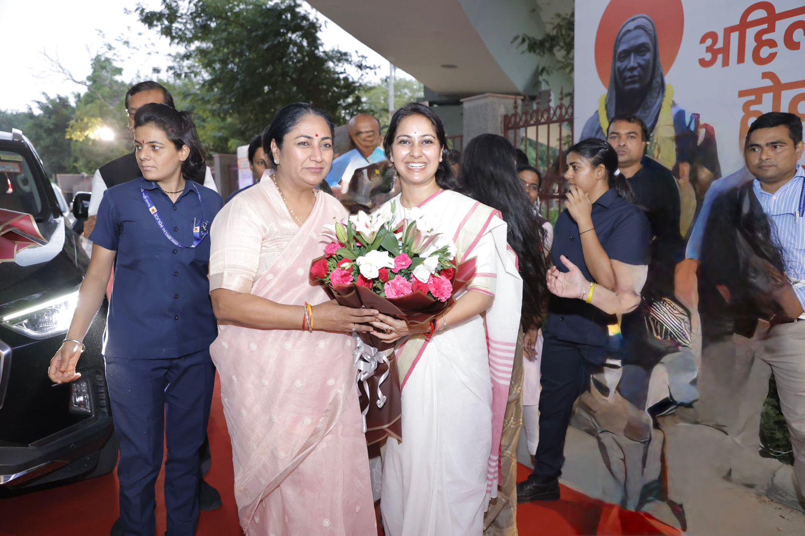 100 Days of BJP Governance Marked with Yamuna Aarti - Post Image