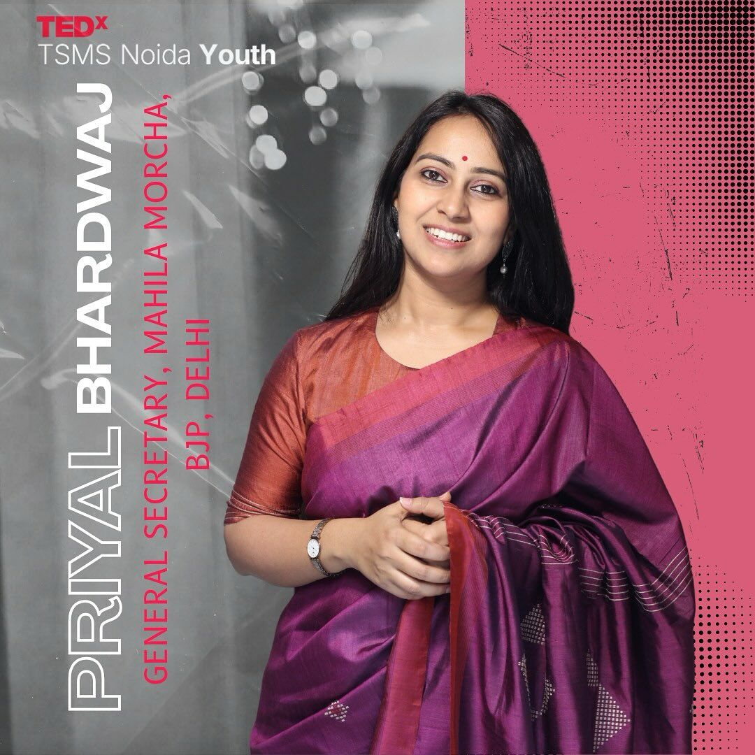 Speaker at TEDx TSMS Noida Youth - Post Image