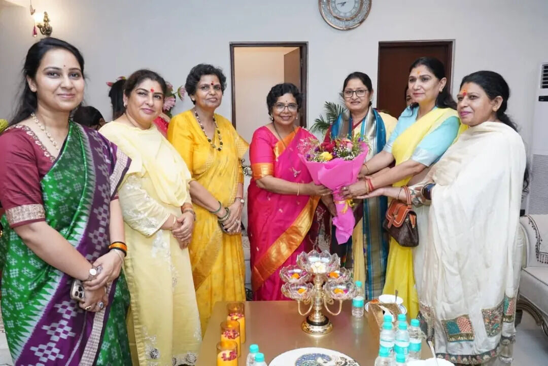 Ganesh Puja with Senior BJP Leaders - Post Image