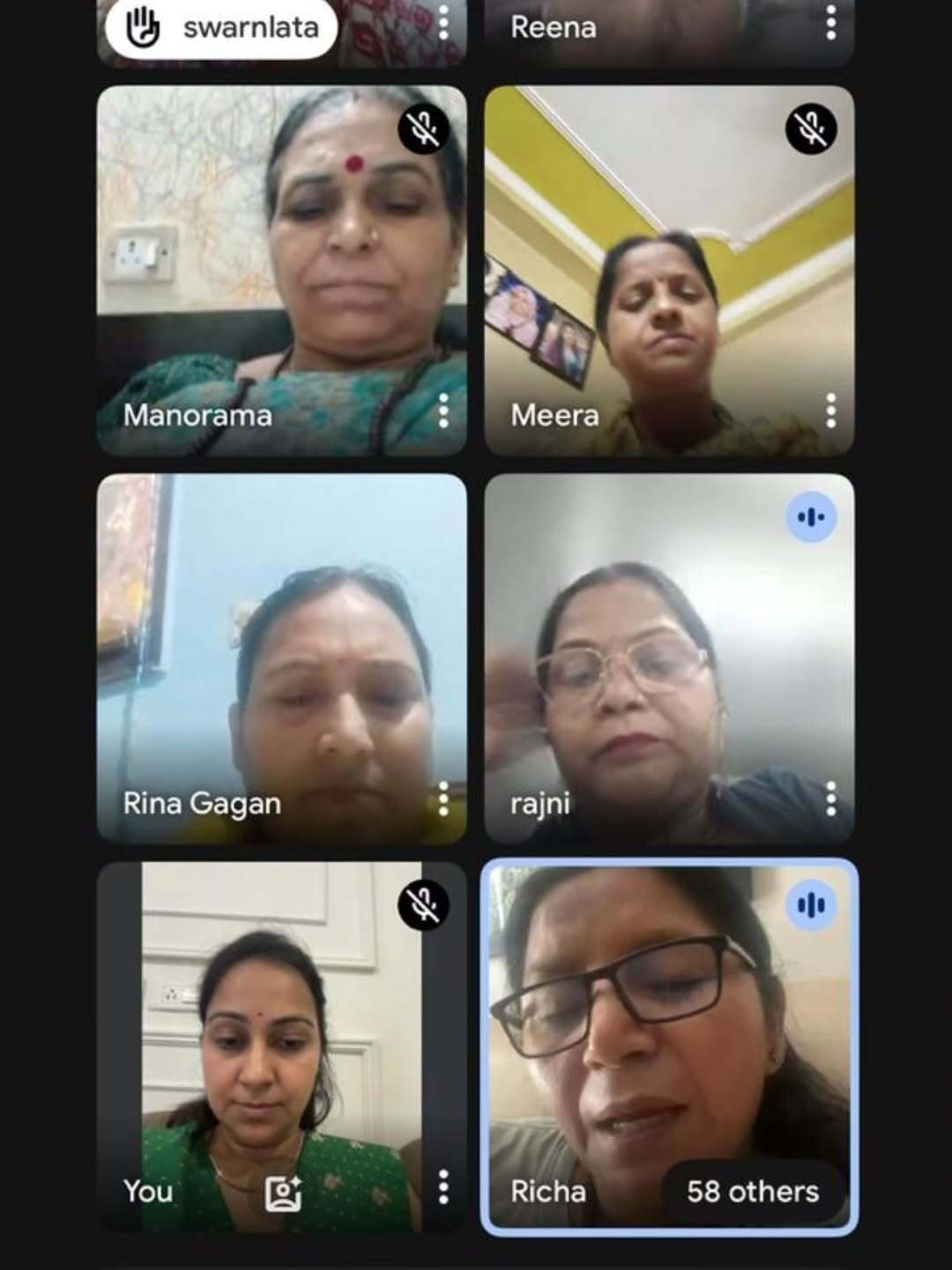 Virtual Meeting – Mahila Morcha on Sewa Pakhwada - Post Image