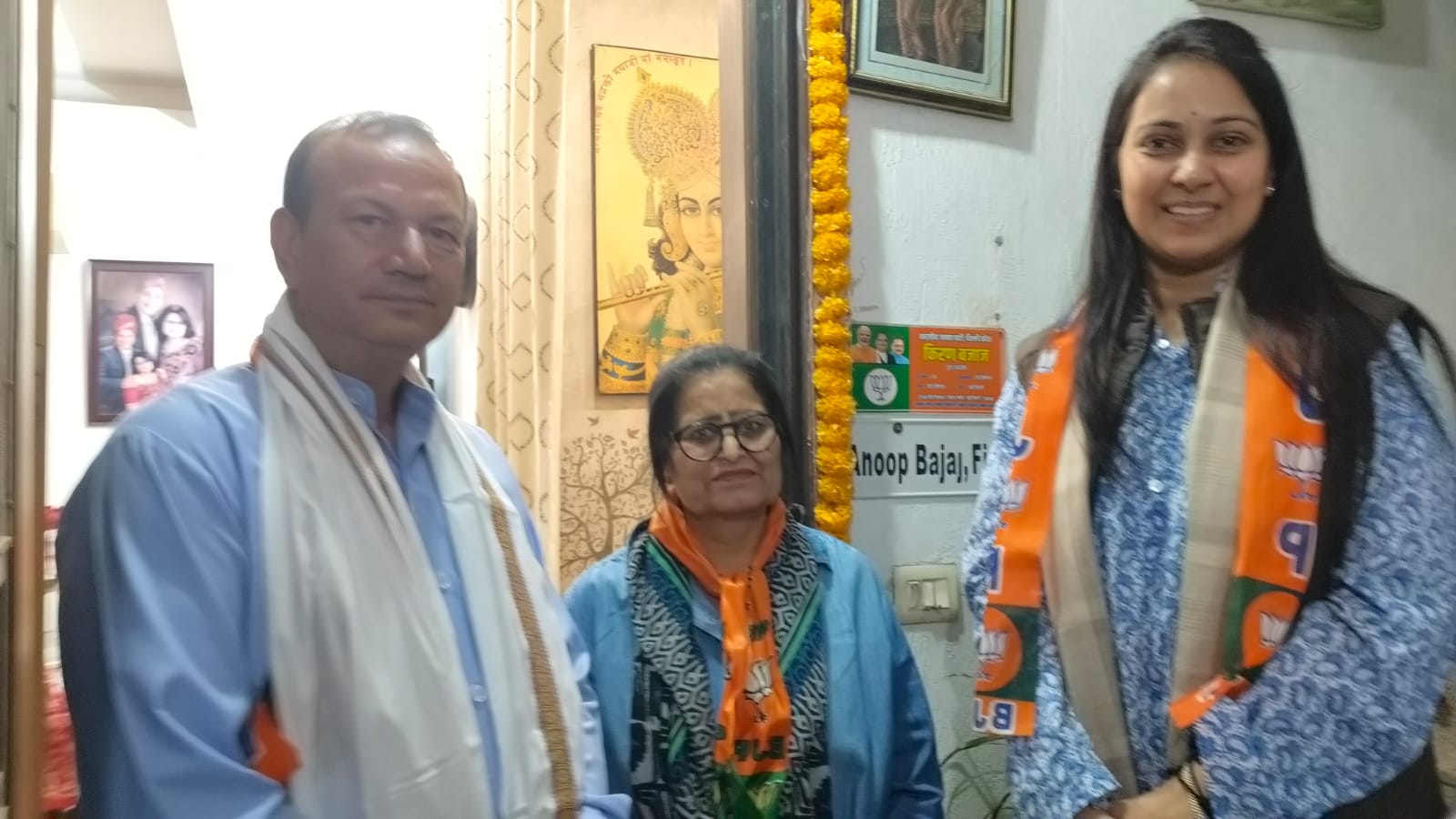 Public Connect Campaign for BJP Candidate Smt. Anjum Mandal Ji - Post Image